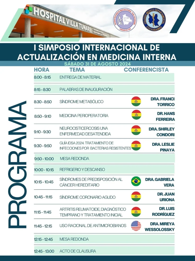 I Simposio Internacional de Actualización en Medicina Interna | Noticias y Eventos