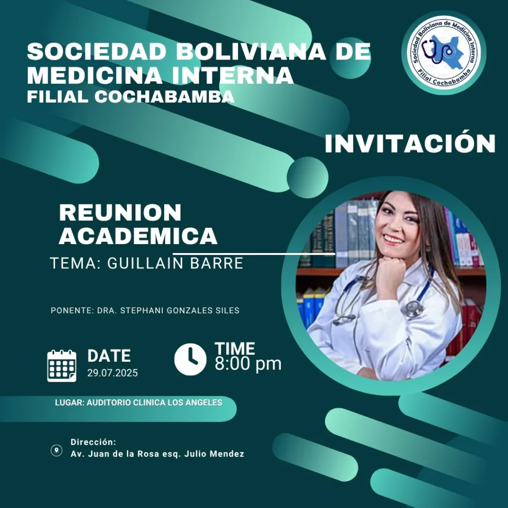SOCIEDAD BOLIVIANA DE MEDICINA INTERNA | Noticias y Eventos | DRA. STEPHANI GONZALES SILES