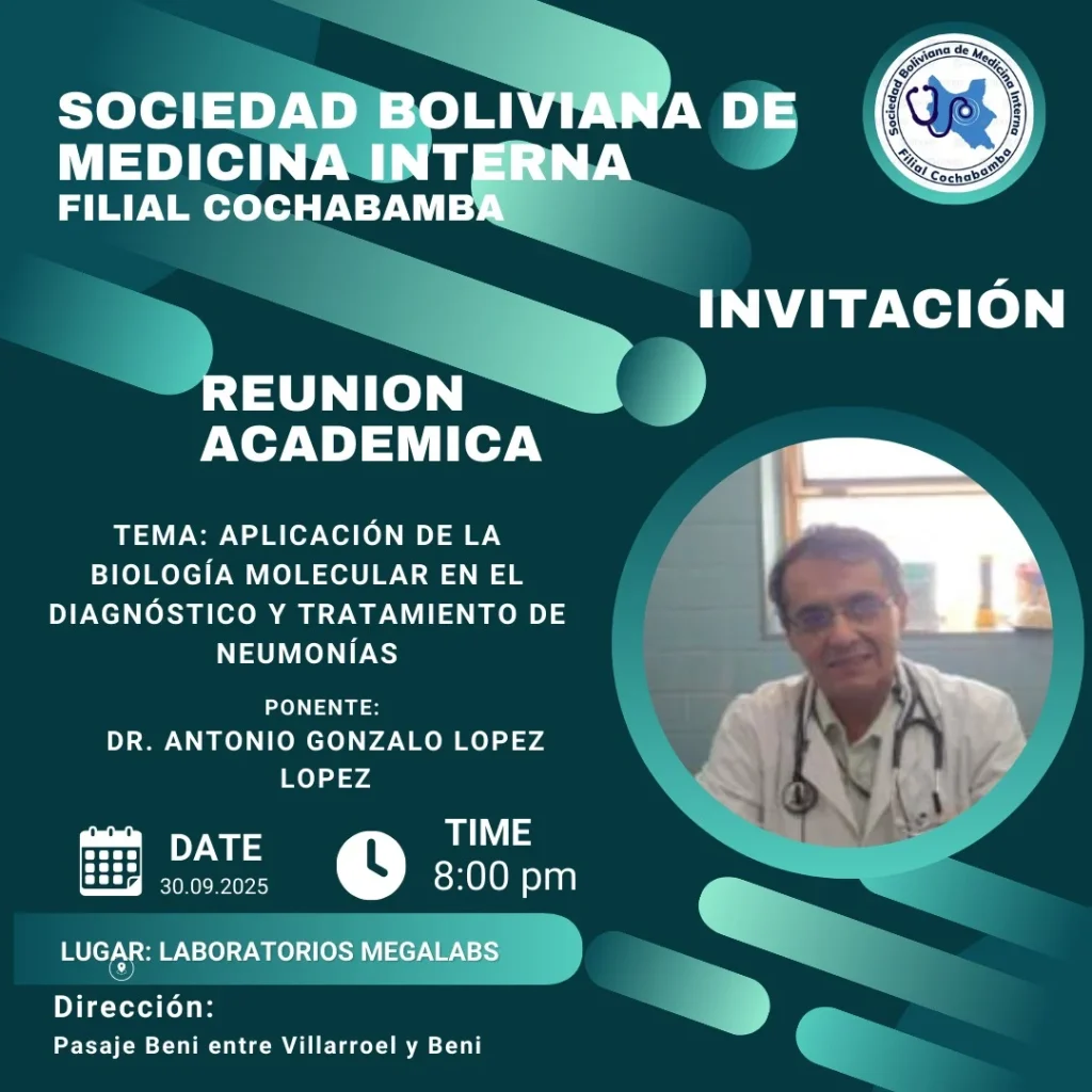 SOCIEDAD BOLIVIANA DE MEDICINA INTERNA | DR. ANTONIO GONZALO LOPEZ LOPEZ | Noticias y Eventos