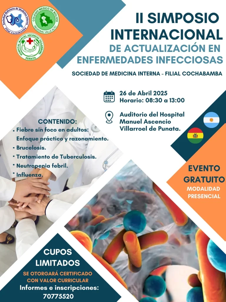 II SIMPOSIO INTERNACIONAL DE ACTUALIZACIÓN EN ENFERMEDADES INFECCIOSAS