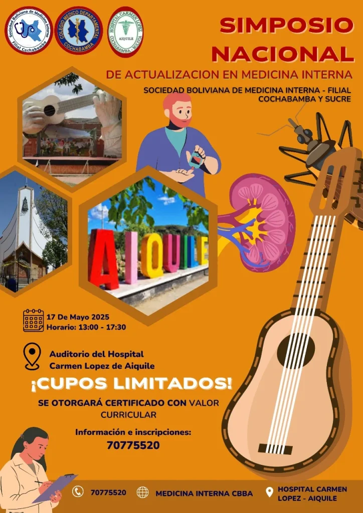 SIMPOSIONACIONAL DE ACTUALIZACION EN MEDICINA INTERNA SOCIEDAD BOLIVIANA DE MEDICINA INTERNA | Noticias y Eventos