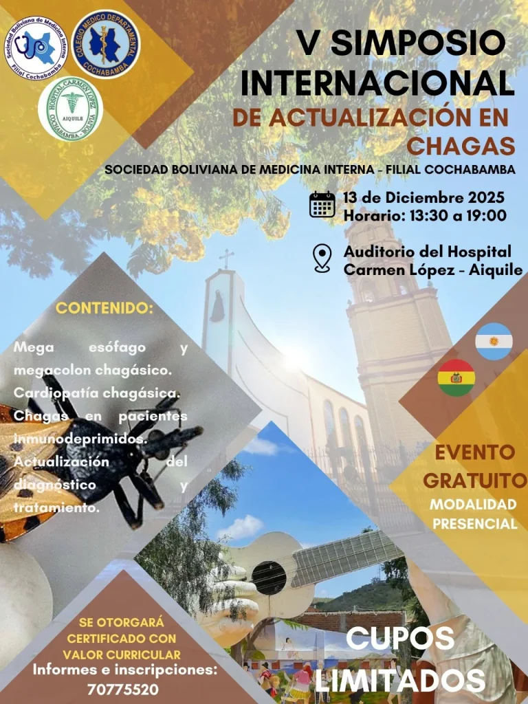 V SIMPOSIO INTERNACIONAL DE ACTUALIZACIÓN EN CHAGAS | Noticias y Eventos